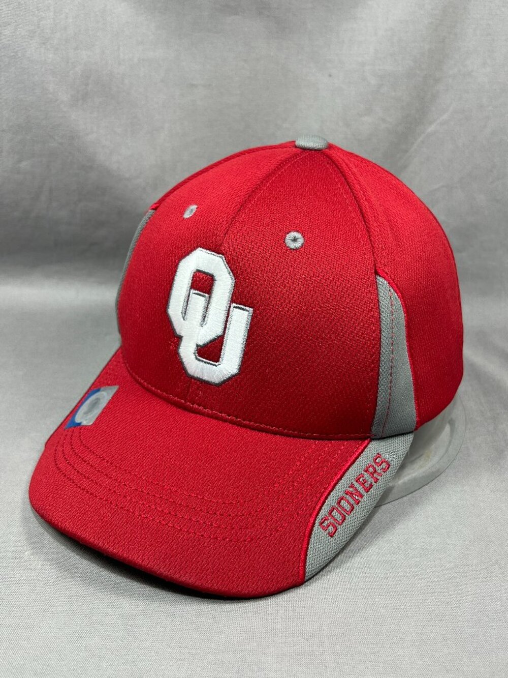 Oklahoma Sooners Captivating Hat OU Crimson Red NCAA Adjustable Strapback Cap